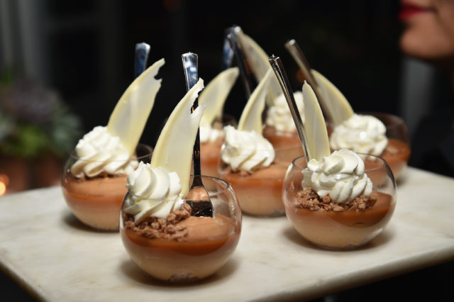 NEW YORK, NY - DECEMBER 14: Food on display during On Location Experiences' 51 Days To Super Bowl LI Celebration at STK Rooftop on December 14, 2016 in New York City. (Photo by Bryan Bedder/Getty Images for On Location Experiences)